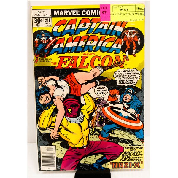 MARVEL COMICS CAPTAIN AMERICA #211