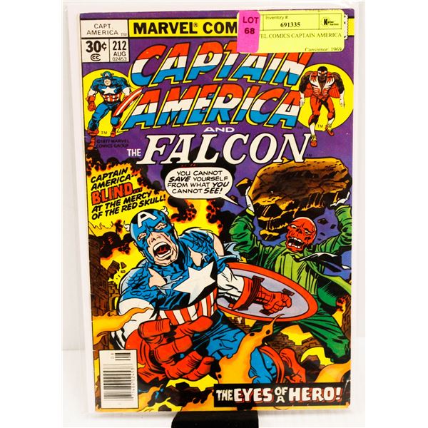 MARVEL COMICS CAPTAIN AMERICA #212