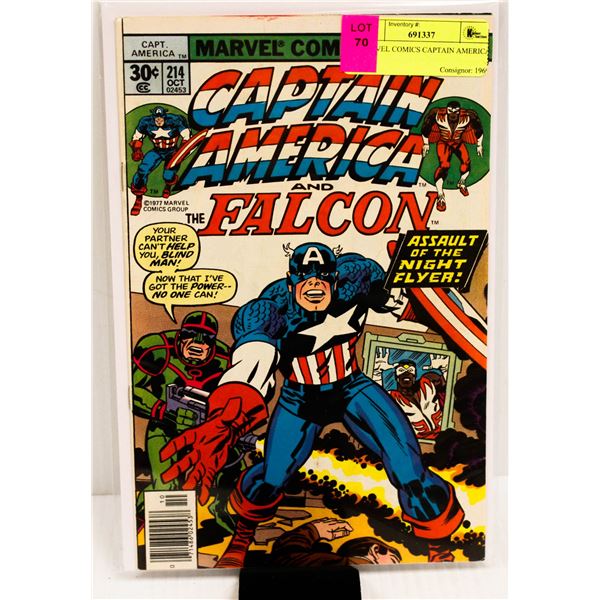MARVEL COMICS CAPTAIN AMERICA #214