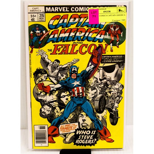 MARVEL COMICS CAPTAIN AMERICA #215