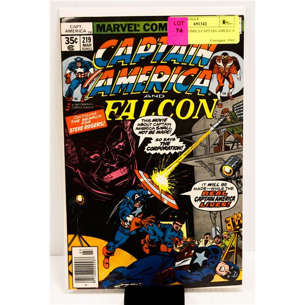 MARVEL COMICS CAPTAIN AMERICA #219