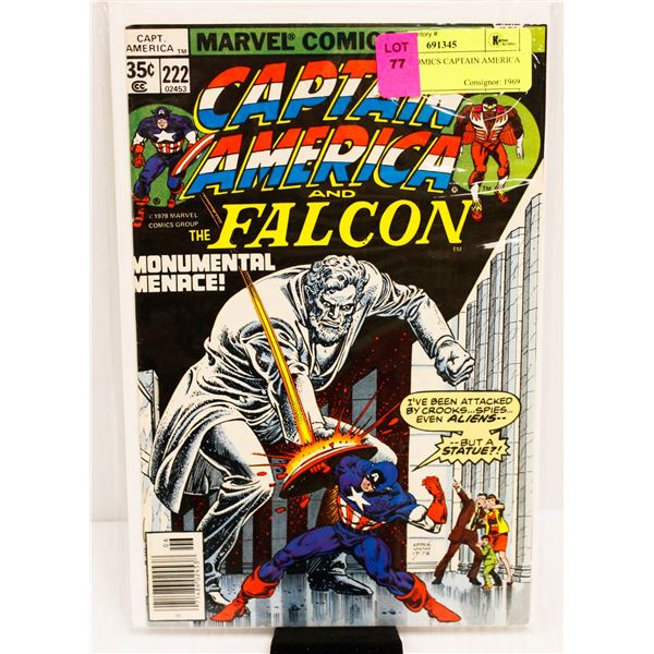 MARVEL COMICS CAPTAIN AMERICA #222