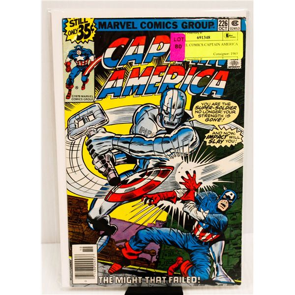 MARVEL COMICS CAPTAIN AMERICA #226
