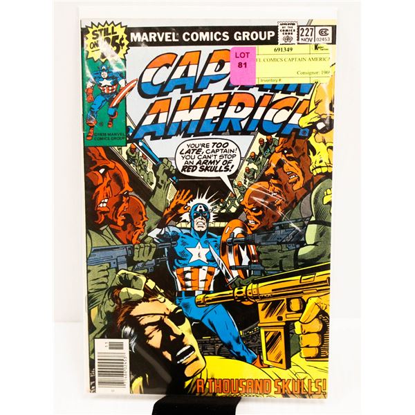 MARVEL COMICS CAPTAIN AMERICA #227