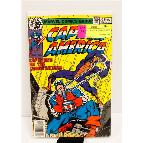 MARVEL COMICS CAPTAIN AMERICA #228