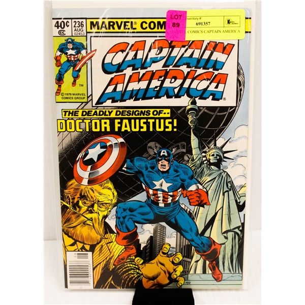 MARVEL COMICS CAPTAIN AMERICA #236