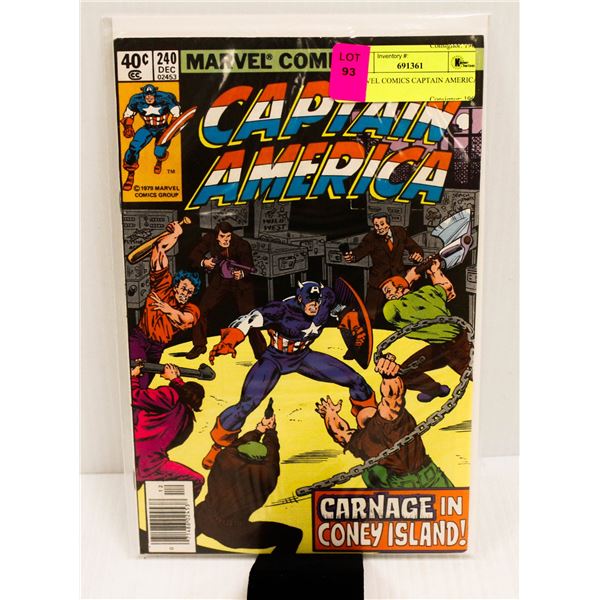 MARVEL COMICS CAPTAIN AMERICA #240