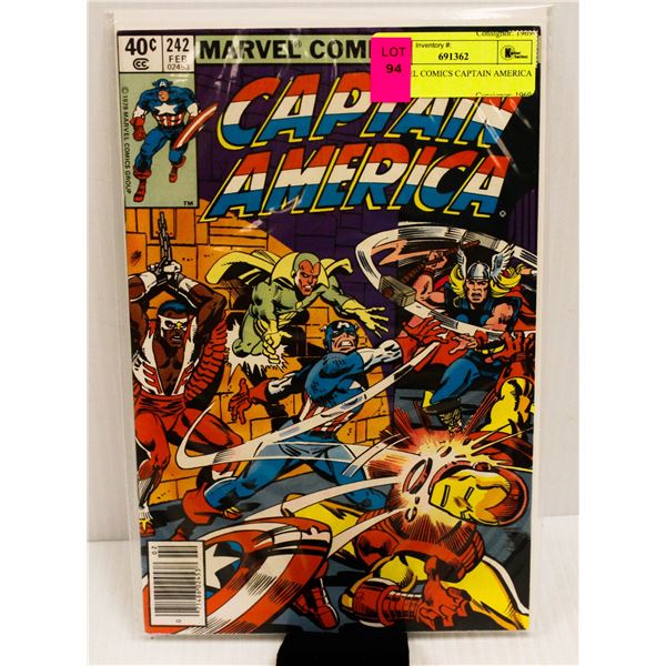 MARVEL COMICS CAPTAIN AMERICA #242