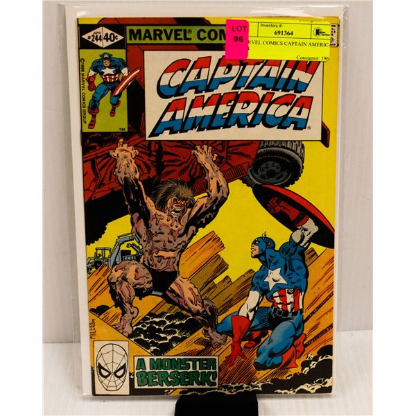 MARVEL COMICS CAPTAIN AMERICA #244