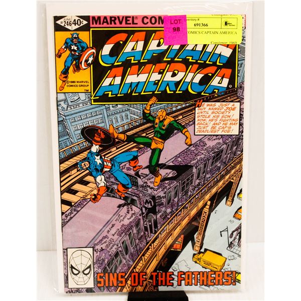 MARVEL COMICS CAPTAIN AMERICA #246