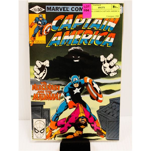 MARVEL COMICS CAPTAIN AMERICA #251