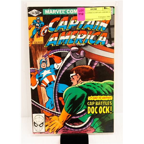 MARVEL COMICS CAPTAIN AMERICA #259