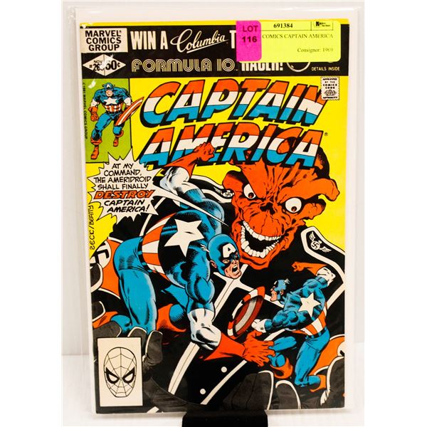 MARVEL COMICS CAPTAIN AMERICA #263