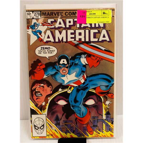MARVEL COMICS CAPTAIN AMERICA #278