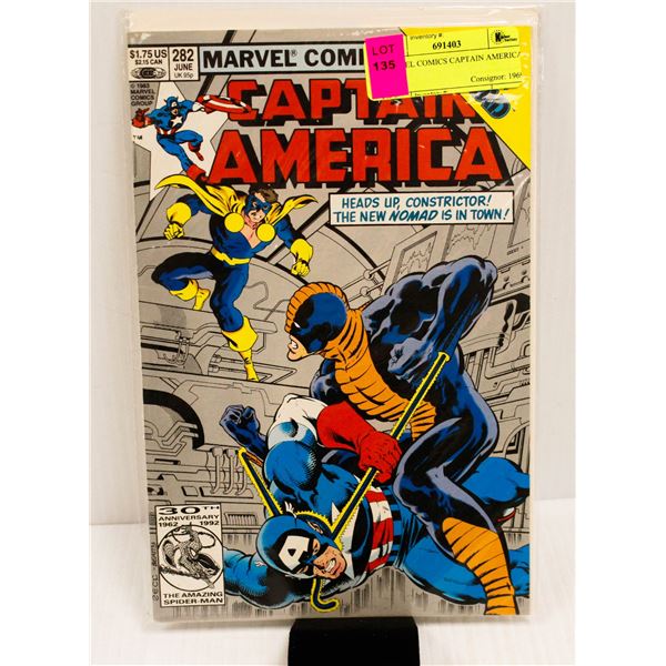 MARVEL COMICS CAPTAIN AMERICA #282