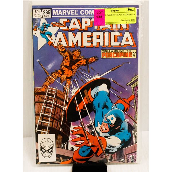 MARVEL COMICS CAPTAIN AMERICA #285