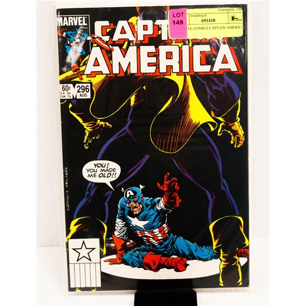 MARVEL COMICS CAPTAIN AMERICA #296
