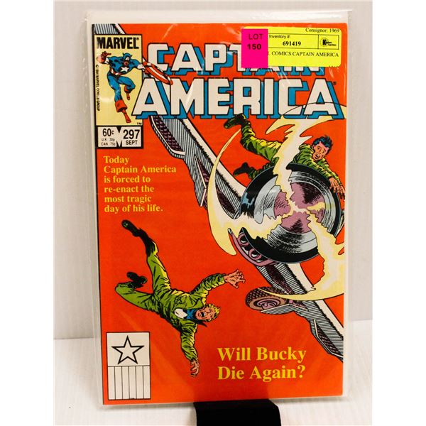 MARVEL COMICS CAPTAIN AMERICA #297