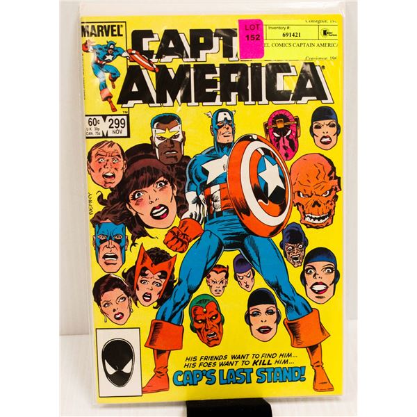MARVEL COMICS CAPTAIN AMERICA #299