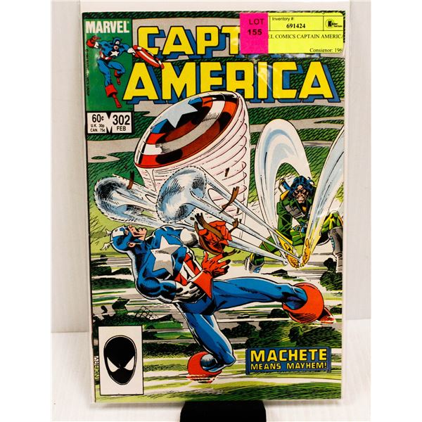 MARVEL COMICS CAPTAIN AMERICA #302