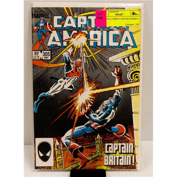 MARVEL COMICS CAPTAIN AMERICA #305