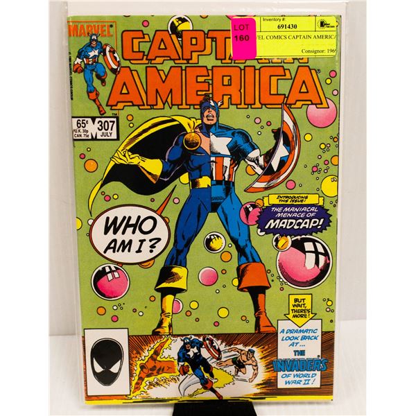 MARVEL COMICS CAPTAIN AMERICA #307
