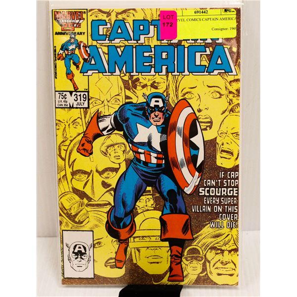 MARVEL COMICS CAPTAIN AMERICA #319
