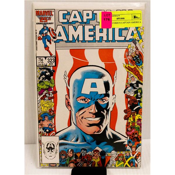 MARVEL COMICS CAPTAIN AMERICA  #323 2 FIRST APPEARANCES