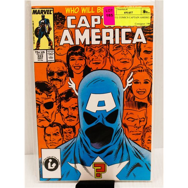 MARVEL COMICS CAPTAIN AMERICA #333