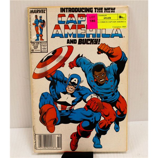 MARVEL COMICS CAPTAIN AMERICA #334
