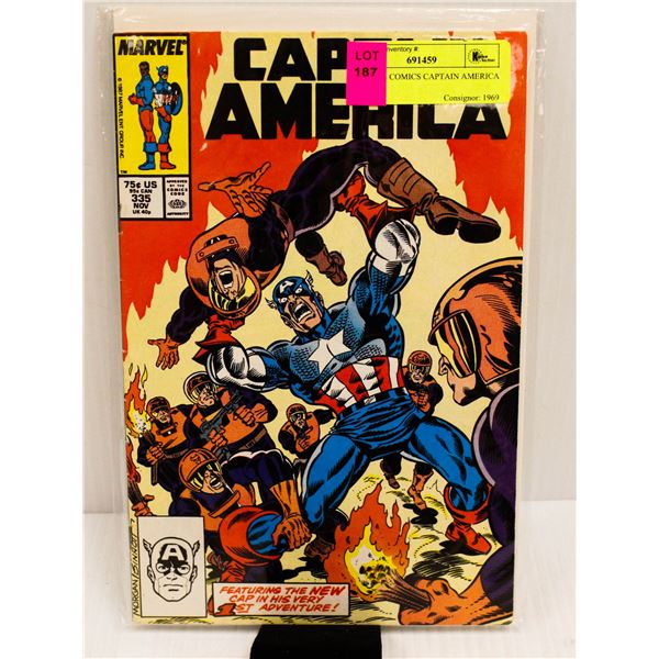 MARVEL COMICS CAPTAIN AMERICA #335