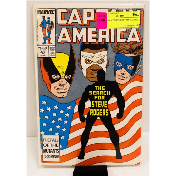 MARVEL COMICS CAPTAIN AMERICA #336