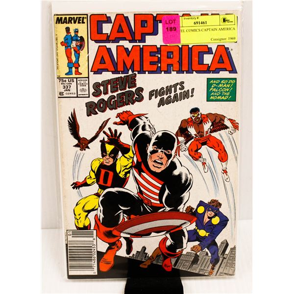 MARVEL COMICS CAPTAIN AMERICA #337