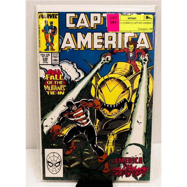 MARVEL COMICS CAPTAIN AMERICA #339