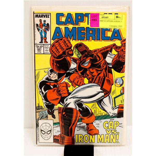 MARVEL COMICS CAPTAIN AMERICA #341