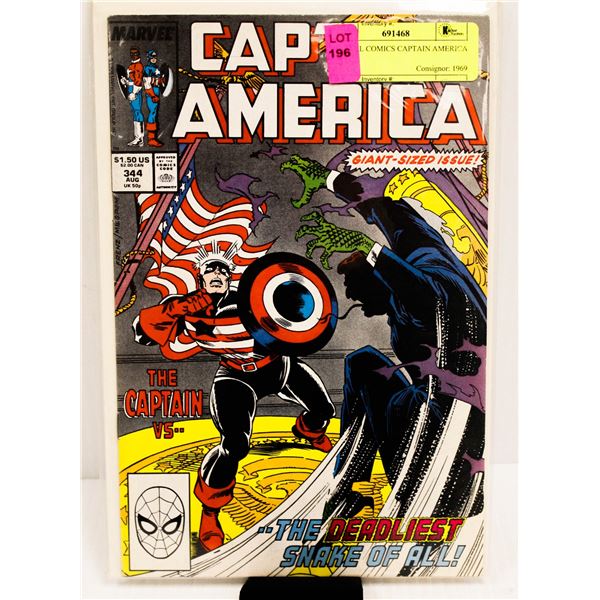 MARVEL COMICS CAPTAIN AMERICA #344