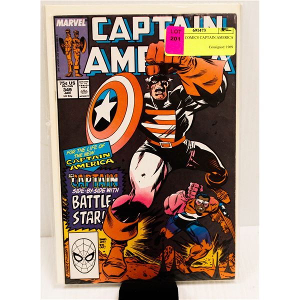 MARVEL COMICS CAPTAIN AMERICA #349