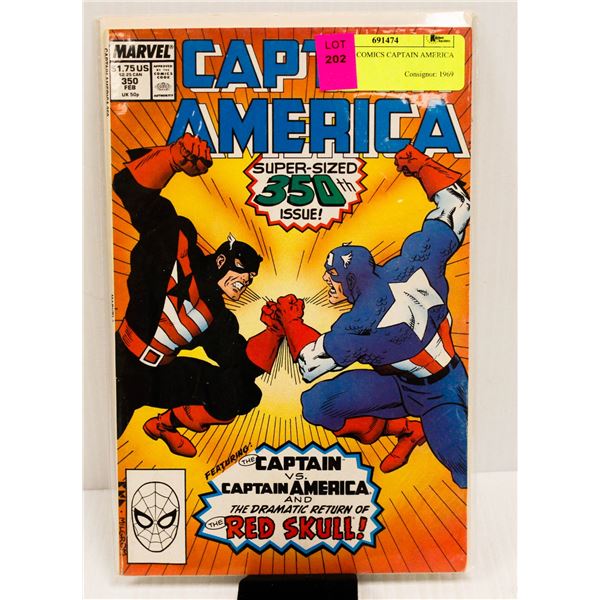 MARVEL COMICS CAPTAIN AMERICA #350