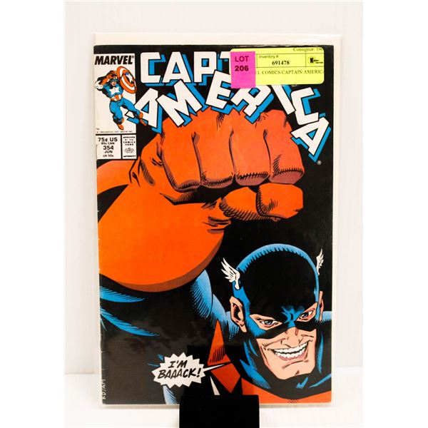 MARVEL COMICS CAPTAIN AMERICA #354