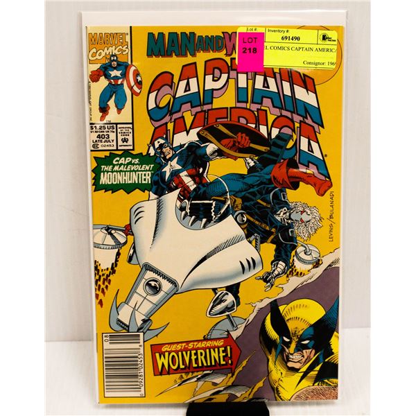 MARVEL COMICS CAPTAIN AMERICA #403