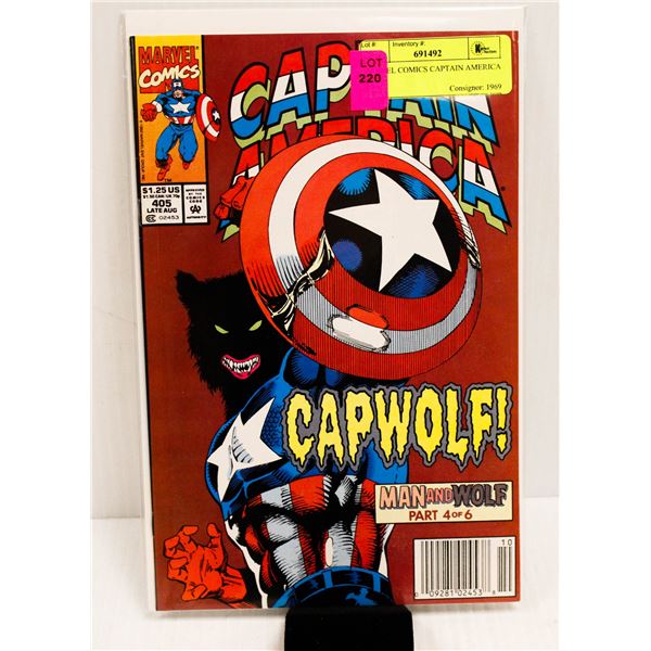 MARVEL COMICS CAPTAIN AMERICA #405