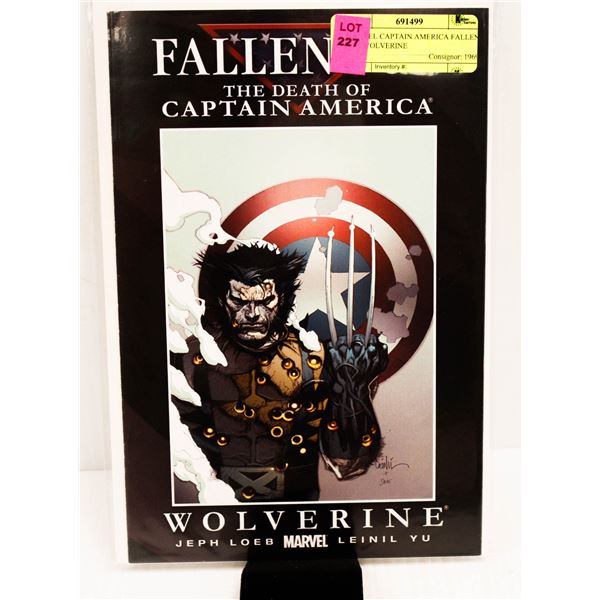MARVEL CAPTAIN AMERICA FALLEN SON WOLVERINE