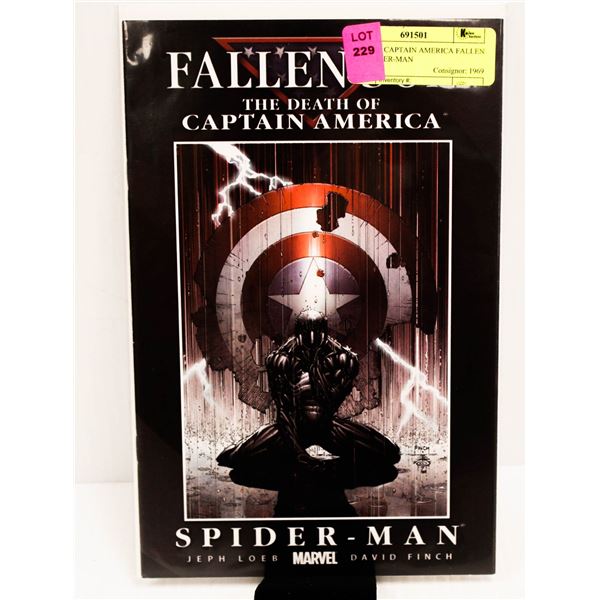 MARVEL CAPTAIN AMERICA FALLEN SON SPIDER-MAN