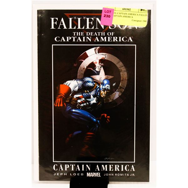 MARVEL CAPTAIN AMERICA FALLEN SON CAPTAIN AMERICA