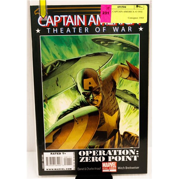 MARVEL CAPTAIN AMERICA #1 ONE SHOT