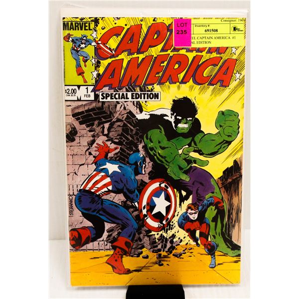 MARVEL CAPTAIN AMERICA  #1 SPECIAL EDITION