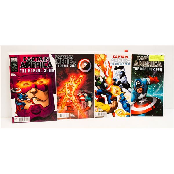 MARVEL CAPTAIN AMERICA KORVAC SAGA FULL SET #1-4