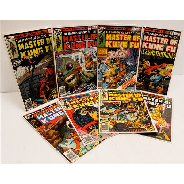 MARVEL MASTER OF KUNG FU #70-77