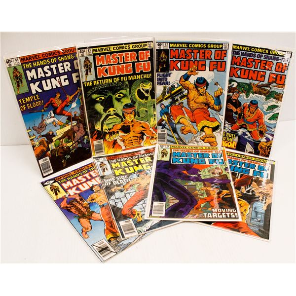 MARVEL MASTER OF KUNG FU #78-85