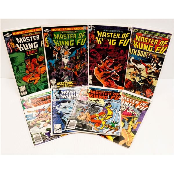MARVEL MASTER OF KUNG FU #95-102